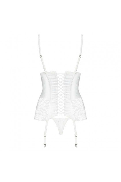 GUÊPIÈRE IVOIRE 871-COR-2 - COLLECTION MARIAGE - S/M