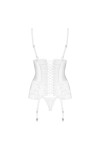 GUÊPIÈRE IVOIRE 871-COR-2 - COLLECTION MARIAGE - S/M