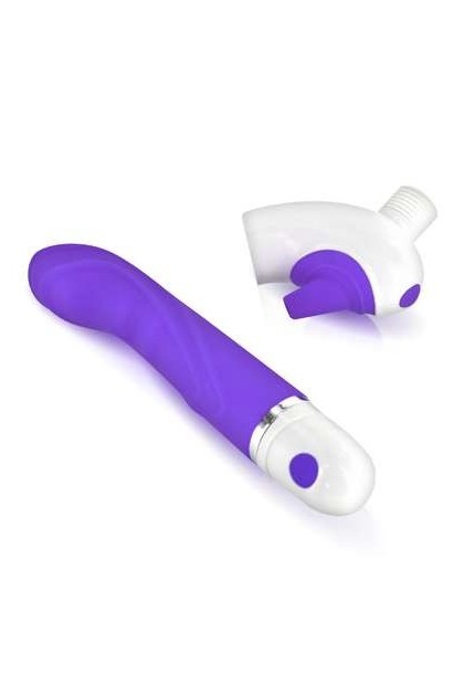 VIBROMASSEUR H2O VIBE VIOLET WATERPROOF