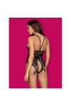 BODY OUVERT BEHINDY TEDDY - NOIR - OBSESSIVE - S/M