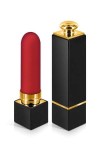 Stimulateur de clitoris rouge à lèvres de luxe usb