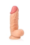 GODE RÉALISTE PUISSANT SUR VENTOUSE 26CM