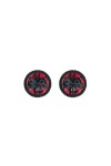 Cache-TÉTONS NOIR & ROUGE - MEGIES NIPPLE COVERS - OBSESSIVE