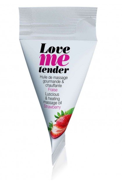 BERLINGOT D'HUILE DE MASSAGE SAVEUR FRAISE - 10 ML