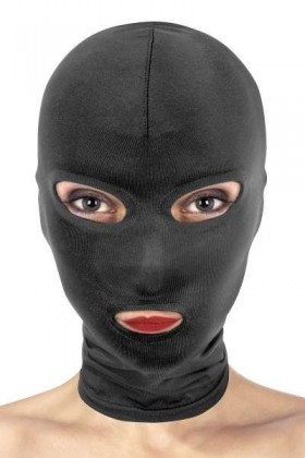 CAGOULE FÉTICHISTE OUVERTURES YEUX ET BOUCHE