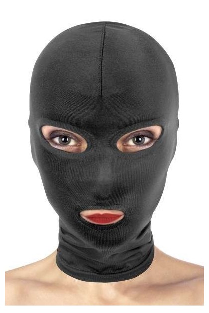 CAGOULE FÉTICHISTE OUVERTURES YEUX ET BOUCHE