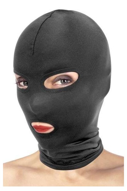 CAGOULE FÉTICHISTE OUVERTURES YEUX ET BOUCHE