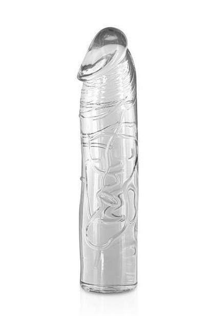 GODEMICHET DROIT CRISTAL 17.2CM FLEXIBLE