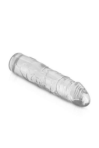 GODEMICHET DROIT CRISTAL 17.2CM FLEXIBLE