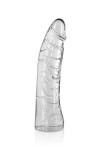 GODE COURBE CRISTAL RÉALISTE EN JELLY 18.5CM