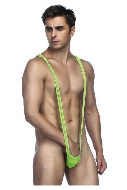 Body string vert pour homme - TAILLE UNIQUE - Love Shop Avenue