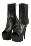 Plateforme (talon 14cm) - NOIR - TAILLE 37 - S9126-BK
