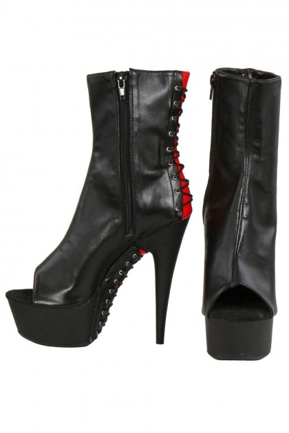 Plateforme (talon 14cm) - NOIR - TAILLE 37 - S9126-BK