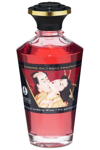 HUILE APHRODISIAQUE SHUNGA FRAISE