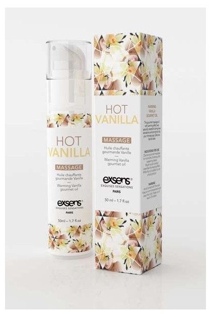 HUILE DE MASSAGE GOURMANDE CHAUFFANTE VANILLE