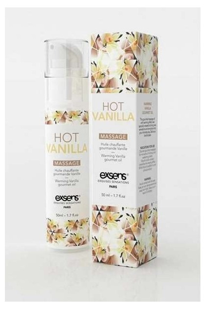 HUILE DE MASSAGE GOURMANDE CHAUFFANTE VANILLE