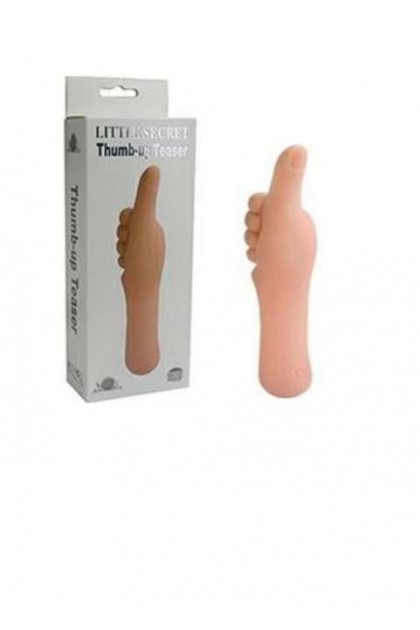 VIBROMASSEUR RECHARGEABLE EN SILICONE THUMB-UP TEASER - CHAIR