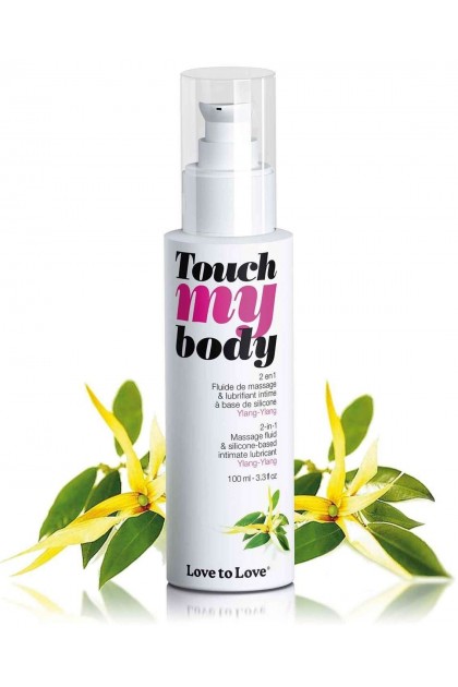 GEL DE MASSAGE 2 EN 1 YLANG-YLANG "TOUCH MY BODY"