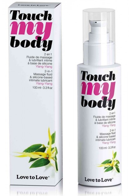 GEL DE MASSAGE 2 EN 1 YLANG-YLANG "TOUCH MY BODY"