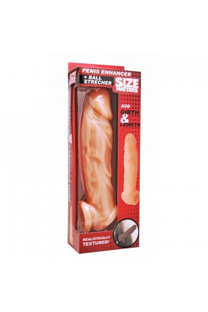 Gaine de pénis veinée 18 x 4.8cm - Love Shop Avenue