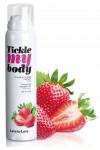 Mousse de massage à la fraise tickle my body - 150 ML