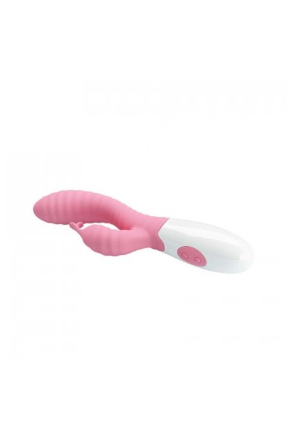 VIBRO RABBIT HYMAN PRETTY LOVE 10 X 3 CM - ROSE