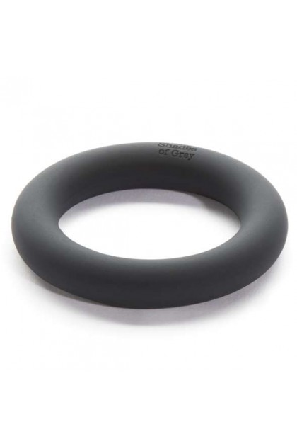 COCKRING SILICONE NOIR - A PERFECT O - FIFTY SHADES OF GREY