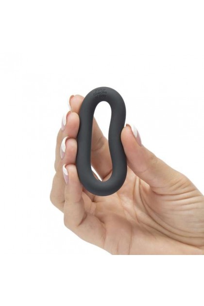 COCKRING SILICONE NOIR - A PERFECT O - FIFTY SHADES OF GREY