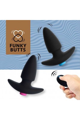 ENSEMBLE DE PLUG ANAL TÉLÉCOMMANDÉ FUNKYBUTTS POUR COUPLES