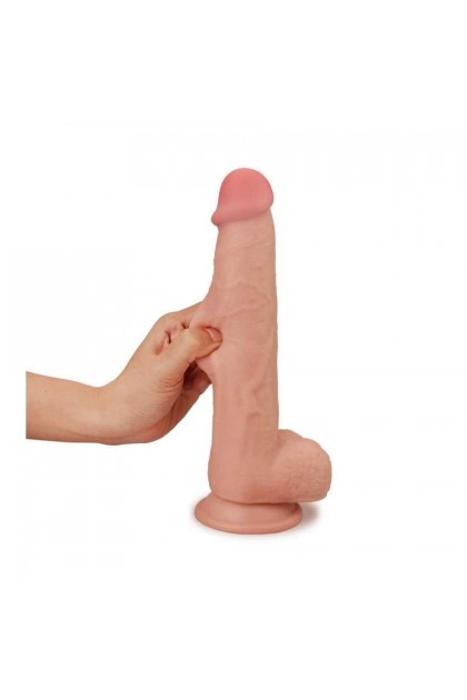 GODE RÉALISTE SLIDING SKIN 19 X 4.2 CM