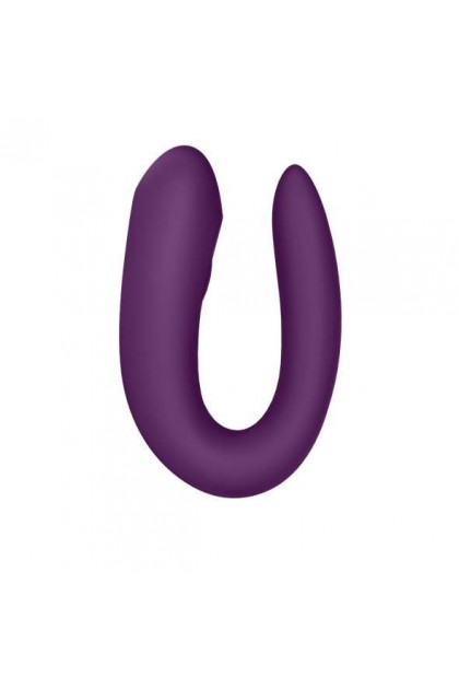 Stimulateur connecté violet de couple satisfyer double joy