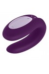 Stimulateur connecté violet de couple satisfyer double joy