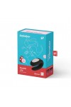 Stimulateur connecté noir de couple satisfyer double joy