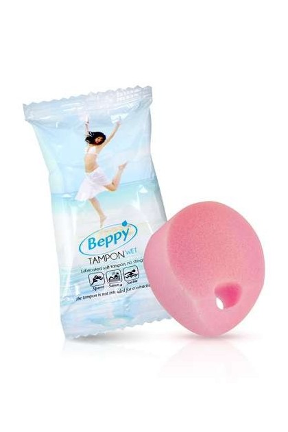 TAMPONS BEPPY SANS FICELLE WET BOITE DE 8 PIECES