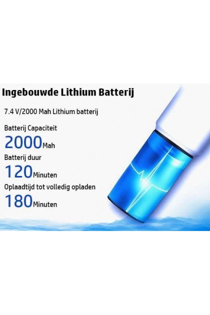 Pistolet de massage fascial rechargeable 6 vitesses  - BR182 - GRIS