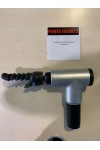 PISTOLET DE MASSAGE FASCIAL RECHARGEABLE 6 VITESSES  - BR182 - GRIS