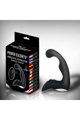 STIMULATEUR PROSTATIQUE RECHARGEABLE EN SILICONE TÉLÉCOMMANDÉ -  BR177
