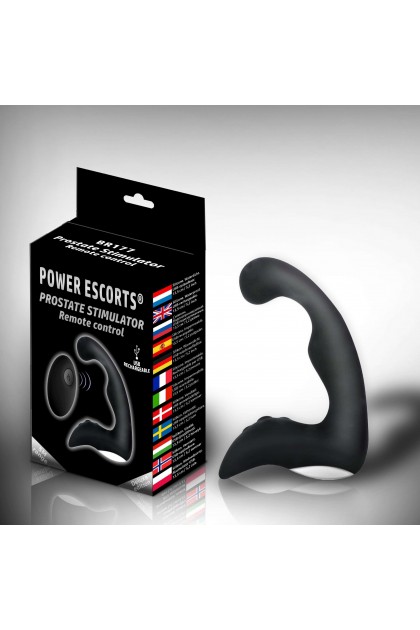 Stimulateur prostatique rechargeable en silicone télécommandé -  BR