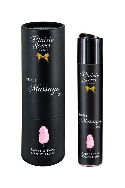 Huile de massage barbe a papa - PLAISIRS SECRETS - Love Shop Avenue