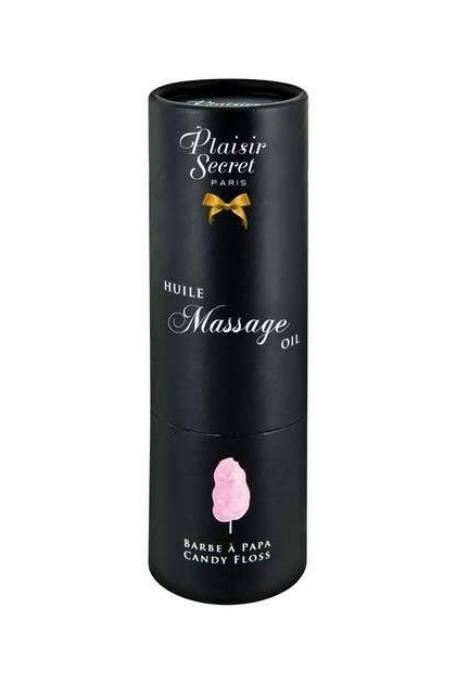 Huile de massage barbe a papa - PLAISIRS SECRETS - Love Shop Avenue