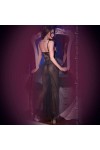 ROBE ET STRING NOIR CHILIROSE - CR-4162 - M
