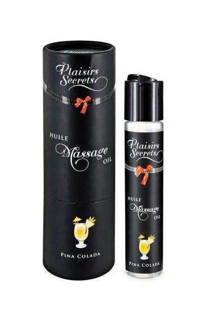 Huile de massage pina colada - PLAISIRS SECRETS - Love Shop Avenue
