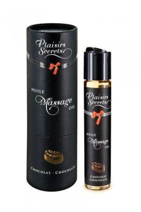 Huile de massage chocolat - PLAISIRS SECRETS - Love Shop Avenue