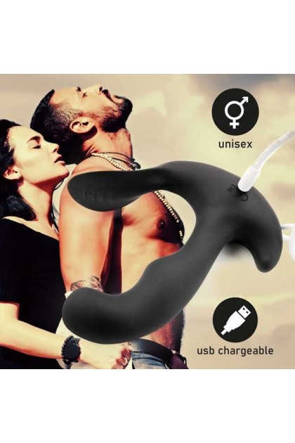 Stimulateur anal et point g vibrant black jamba - Love Shop Avenue