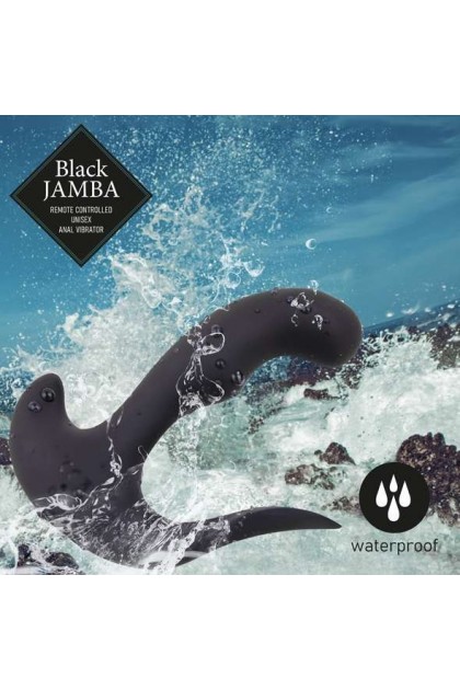 STIMULATEUR ANAL ET POINT G VIBRANT BLACK JAMBA