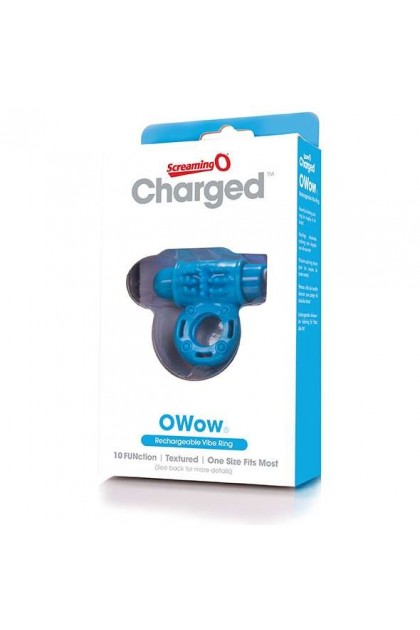 COCKRING VIBRANT CHARGED OWOW - BLEU