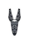 BODY NOIR FIGUREA TEDDY - OBSESSIVE - S/M