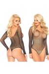 Body sexy noir resille - TL142 - TU - Love Shop Avenue