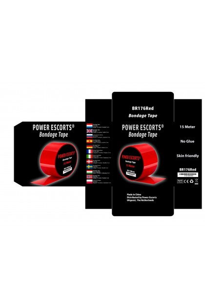 RUBAN BONDAGE 15M - ROUGE