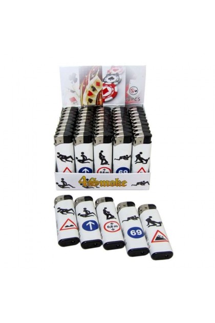 BRIQUETS ÉLECTRONIQUES RECHARGEABLES A THÈMES DIVERS